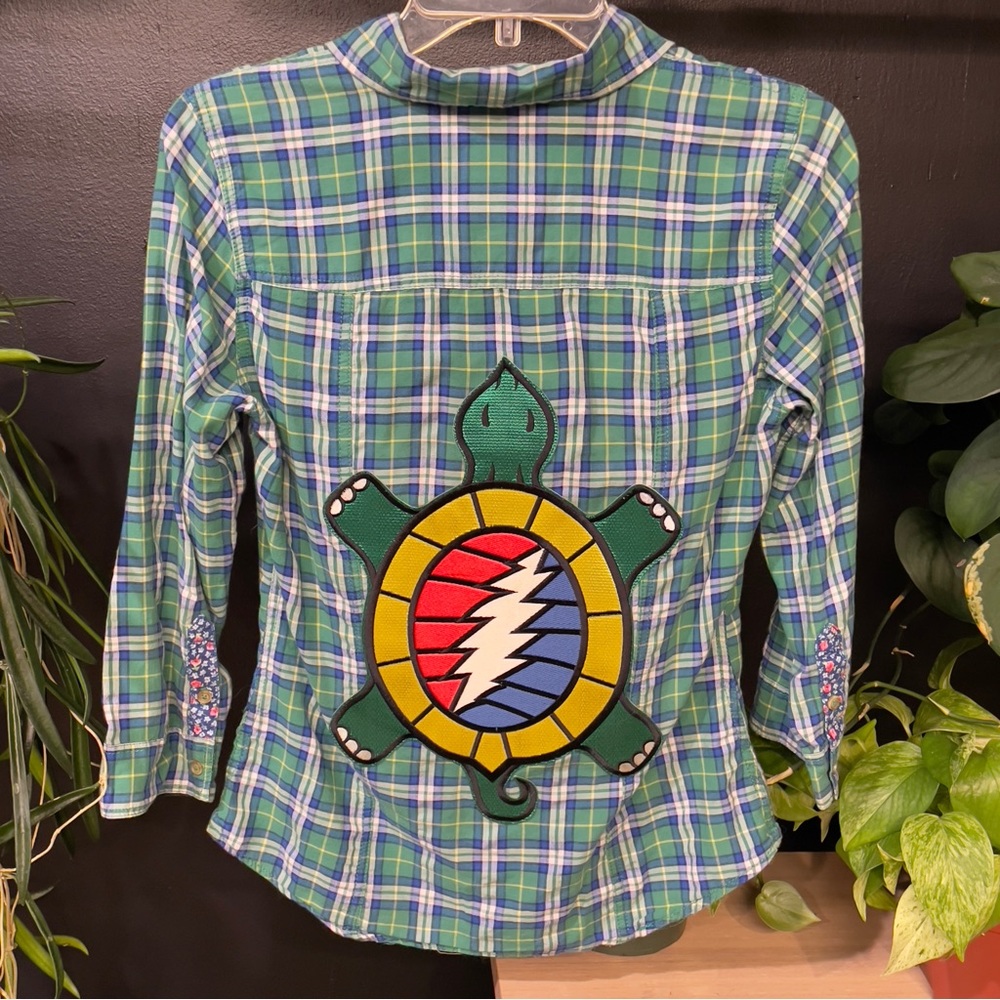 Terrapin Station - Grateful Dead Upcycled Flannel